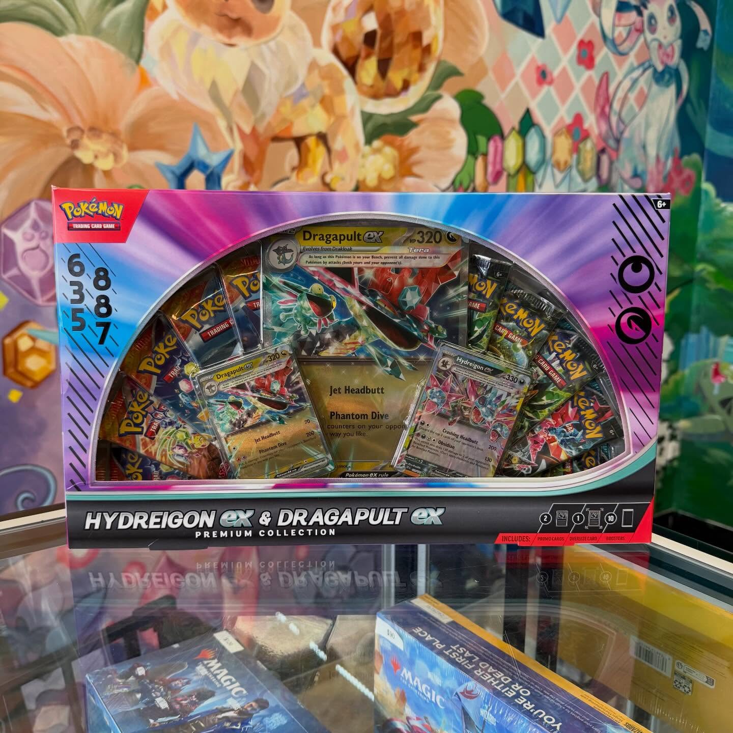 Pokemon Hydreigon Ex & Dragapult Ex Premium Collection